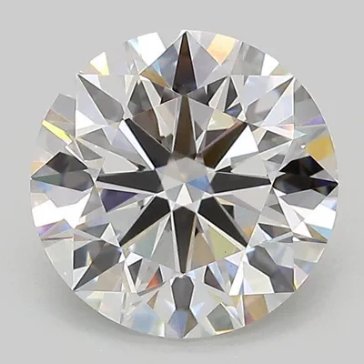 2.48ct D VVS2 Rare Carat Ideal Cut Round Lab Grown Diamond