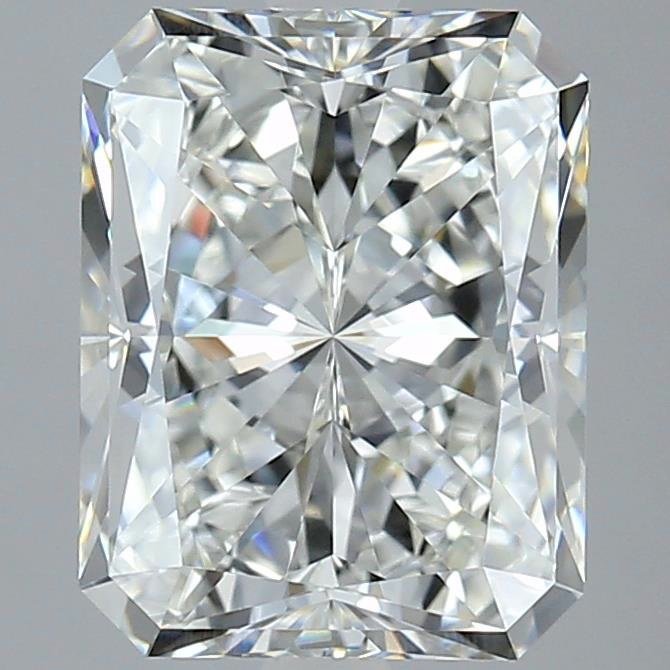 3.40ct H VS1 Rare Carat Ideal Cut Radiant Diamond