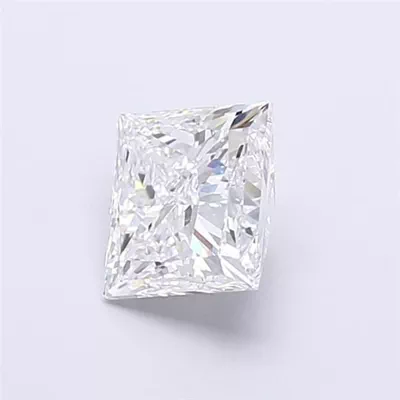 2.01ct D VVS2 Rare Carat Ideal Cut Princess Lab Grown Diamond