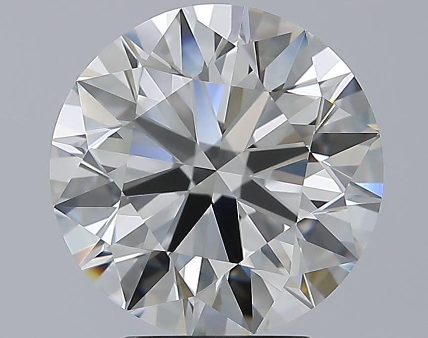 4.40ct I VVS2 Rare Carat Ideal Cut Round Diamond