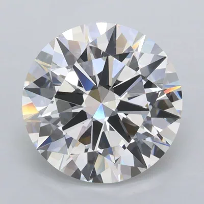 2.92ct D FL Rare Carat Ideal Cut Round Lab Grown Diamond
