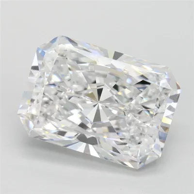 4.23ct D VVS1 Rare Carat Ideal Cut Radiant Lab Grown Diamond
