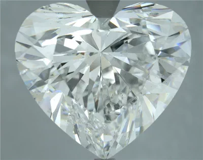 21.02ct F VS2 Rare Carat Ideal Cut Heart Lab Grown Diamond