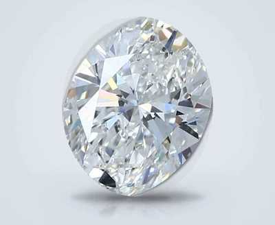 2.07ct G VS2 Rare Carat Ideal Cut Oval Diamond