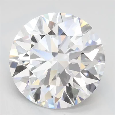 2.38ct D VVS1 Rare Carat Ideal Cut Round Lab Grown Diamond