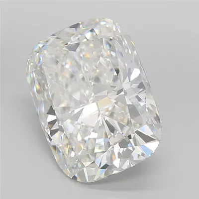9.22ct F VVS2 Rare Carat Ideal Cut Cushion Lab Grown Diamond