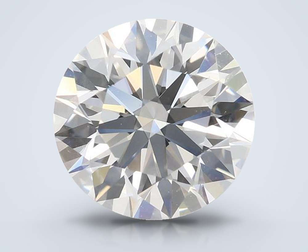 2.01ct D VVS2 Rare Carat Ideal Cut Round Lab Grown Diamond