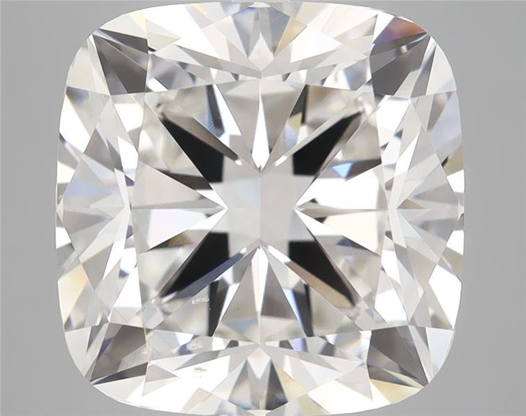 8.28ct F VS2 Rare Carat Ideal Cut Cushion Lab Grown Diamond