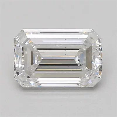 1.59ct D VS1 Rare Carat Ideal Cut Emerald Lab Grown Diamond