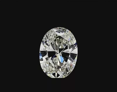 5.01ct I SI2 Rare Carat Ideal Cut Oval Diamond