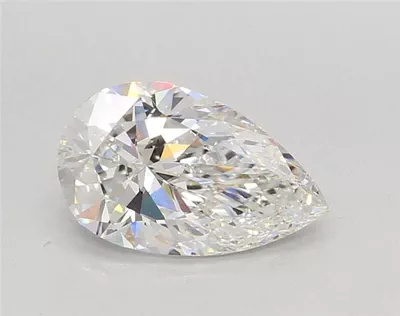 2.01ct E VS1 Rare Carat Ideal Cut Pear Lab Grown Diamond