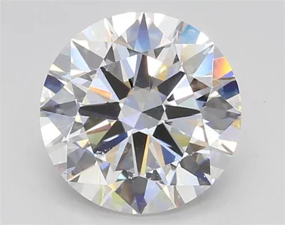 2.89ct E VS1 Rare Carat Ideal Cut Round Lab Grown Diamond