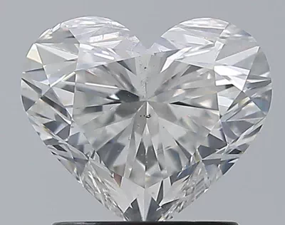 1.51ct H SI2 Rare Carat Ideal Cut Heart Diamond