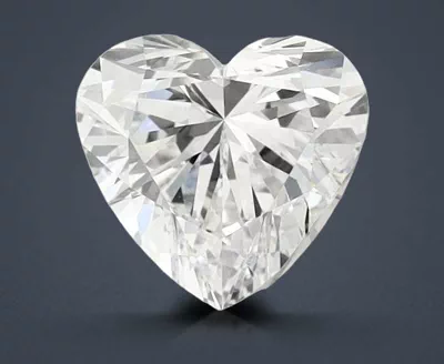 1.03ct D VVS1 Rare Carat Ideal Cut Heart Lab Grown Diamond