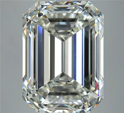 8.06ct J VS1 Rare Carat Ideal Cut Emerald Diamond