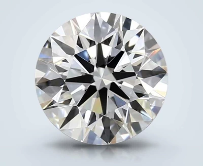 4.10ct G VVS2 Rare Carat Ideal Cut Round Lab Grown Diamond