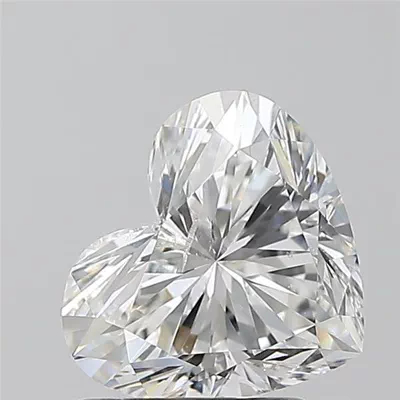 1.51ct F SI2 Rare Carat Ideal Cut Heart Diamond