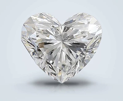 1.51ct F SI2 Rare Carat Ideal Cut Heart Diamond