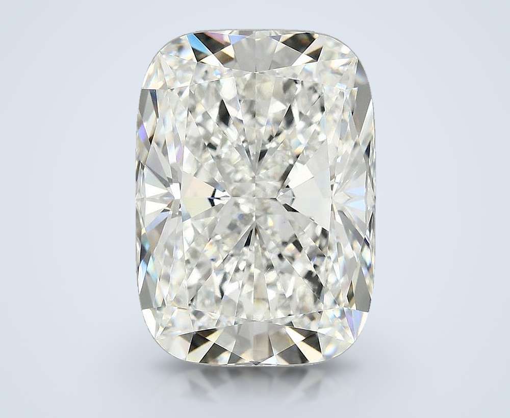 10.15ct F VVS2 Rare Carat Ideal Cut Cushion Lab Grown Diamond
