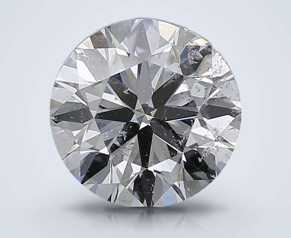 2.00ct E SI2 Rare Carat Ideal Cut Round Diamond