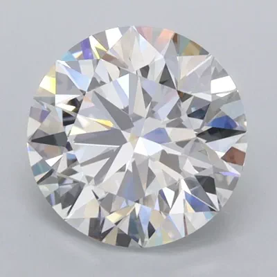 2.07ct D FL Rare Carat Ideal Cut Round Lab Grown Diamond
