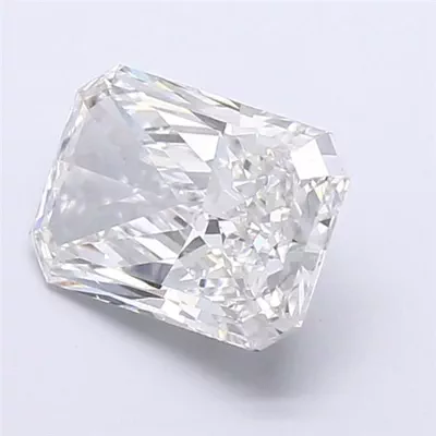 2.72ct H VS1 Very Good Cut Radiant Lab Grown Diamond