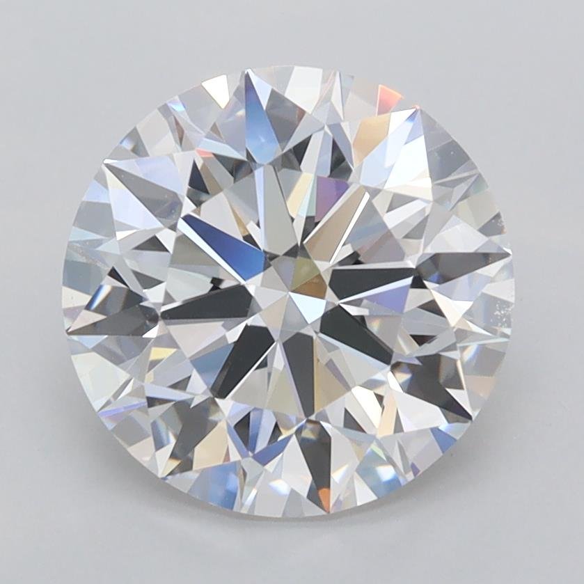 2.57ct D VVS1 Rare Carat Ideal Cut Round Lab Grown Diamond