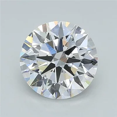 2.01ct E VS2 Rare Carat Ideal Cut Round Lab Grown Diamond