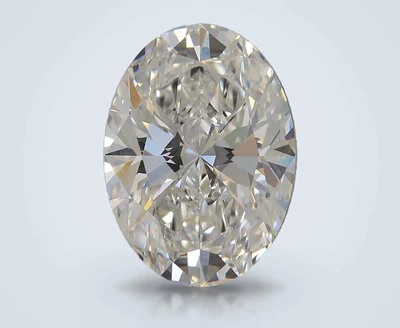 3.02ct F VVS2 Rare Carat Ideal Cut Oval Lab Grown Diamond