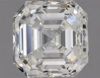 2.27ct J IF Very Good Cut Asscher Diamond