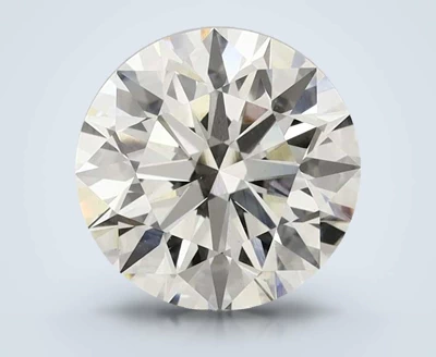 3.28ct H VS1 Rare Carat Ideal Cut Round Lab Grown Diamond