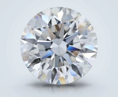 6.03ct H VS1 Rare Carat Ideal Cut Round Diamond