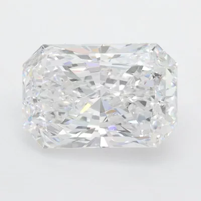 1.38ct D VVS1 Rare Carat Ideal Cut Radiant Lab Grown Diamond
