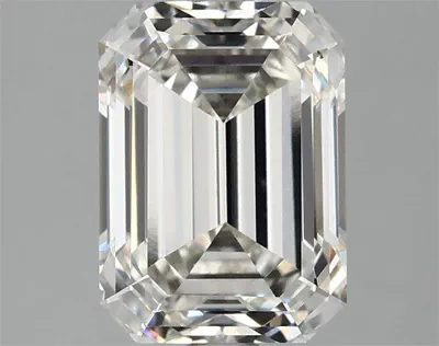 2.59ct H VS1 Excellent Cut Emerald Lab Grown Diamond