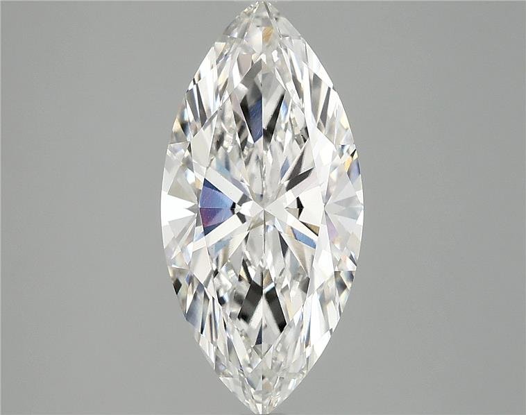 3.03ct G VS2 Rare Carat Ideal Cut Marquise Lab Grown Diamond