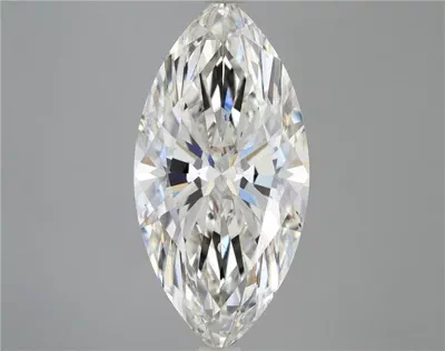 4.97ct H VS2 Rare Carat Ideal Cut Marquise Lab Grown Diamond