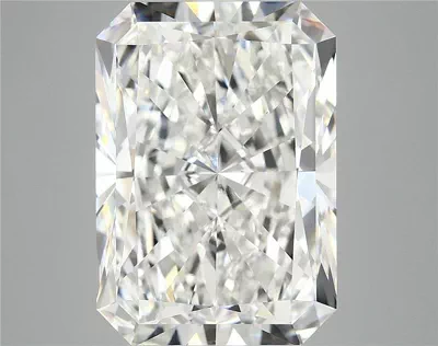 8.40ct F VVS2 Rare Carat Ideal Cut Radiant Lab Grown Diamond