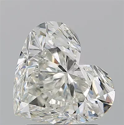 2.21ct K SI2 Rare Carat Ideal Cut Heart Diamond