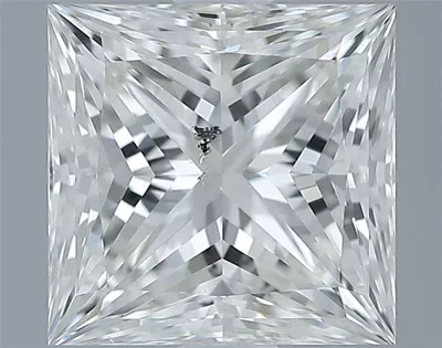 1.55ct J SI2 Rare Carat Ideal Cut Princess Diamond