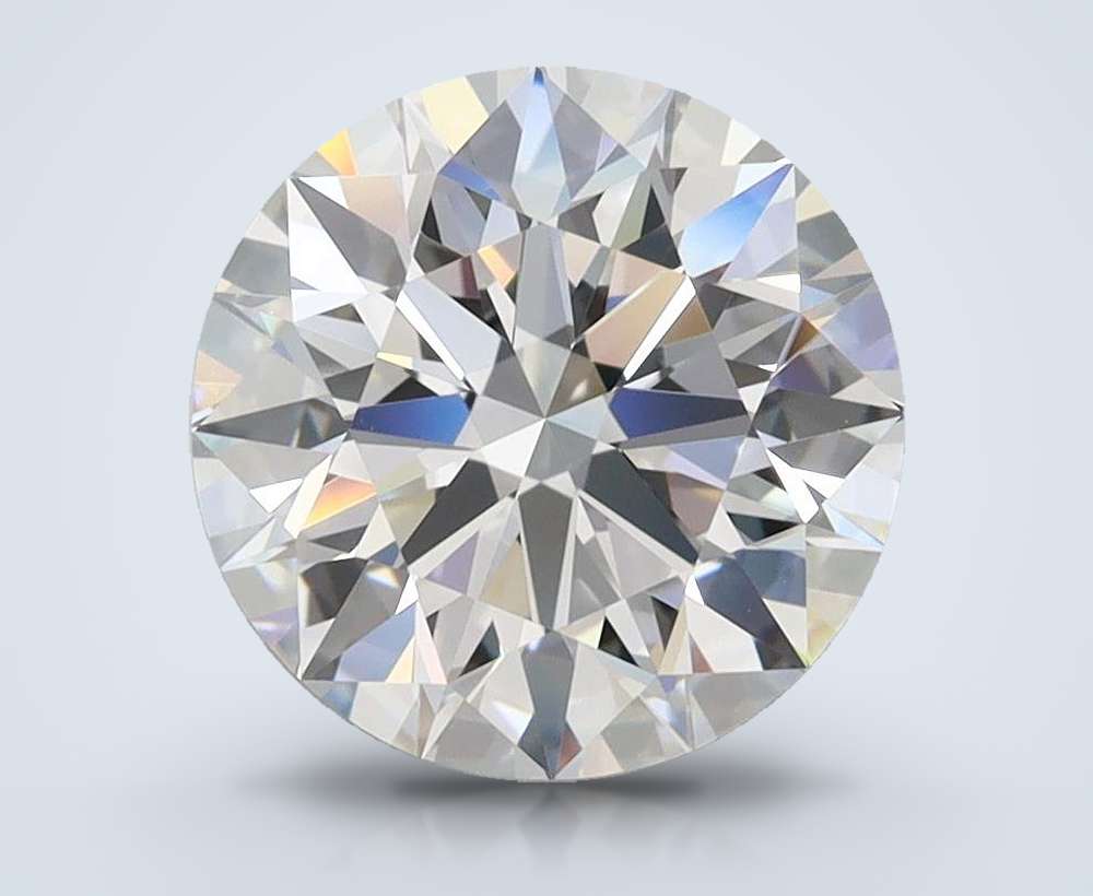 2.84ct D FL Rare Carat Ideal Cut Round Lab Grown Diamond