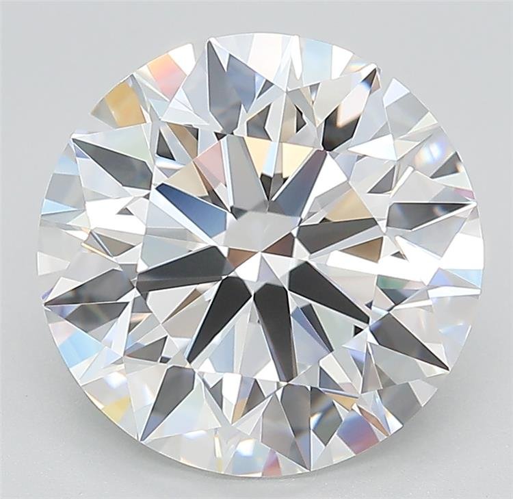 5.53ct D IF Rare Carat Ideal Cut Round Lab Grown Diamond
