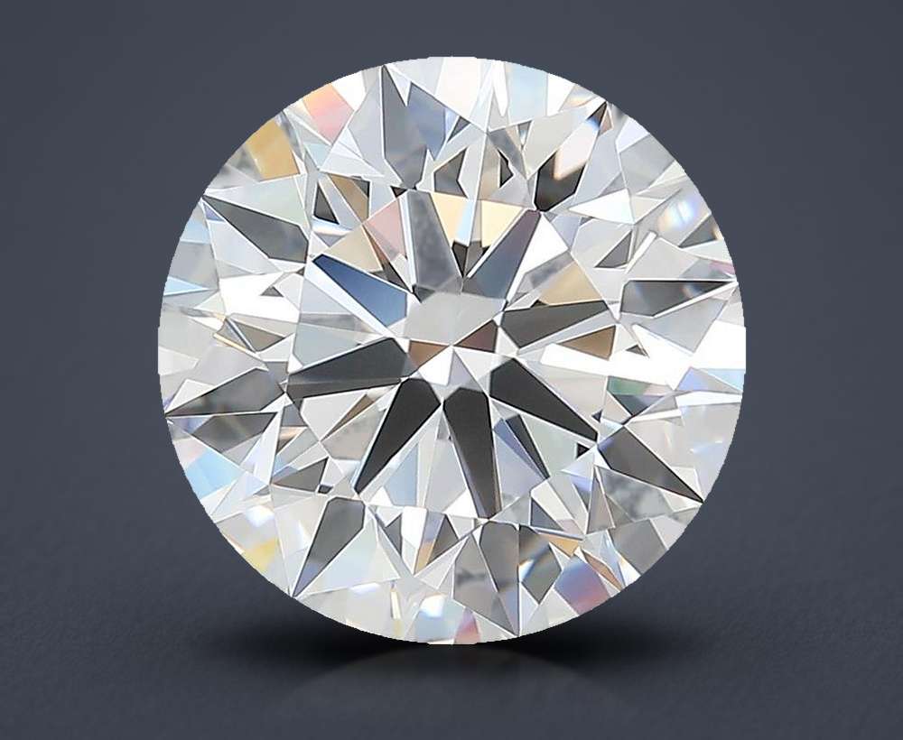 5.53ct D IF Rare Carat Ideal Cut Round Lab Grown Diamond