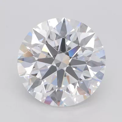4.67ct D VVS1 Rare Carat Ideal Cut Round Lab Grown Diamond