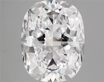 7.20ct D VVS1 Rare Carat Ideal Cut Cushion Diamond