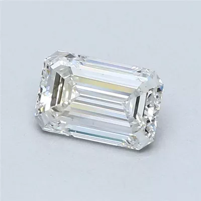 1.14ct F VS2 Excellent Cut Emerald Lab Grown Diamond