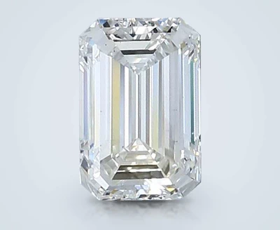 1.14ct F VS2 Rare Carat Ideal Cut Emerald Lab Grown Diamond