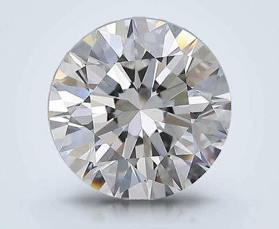3.10ct F FL Rare Carat Ideal Cut Round Diamond