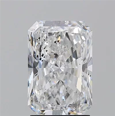 2.20ct E SI2 Rare Carat Ideal Cut Radiant Diamond