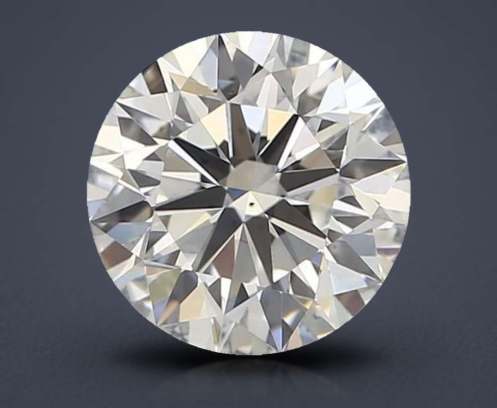 0.71ct I VS2 Rare Carat Ideal Cut Round Diamond