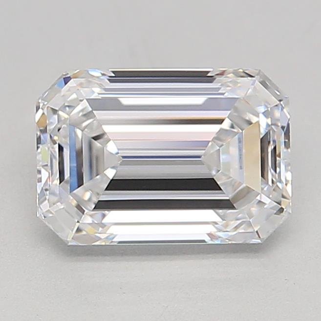 1.10ct E VVS1 Rare Carat Ideal Cut Emerald Lab Grown Diamond